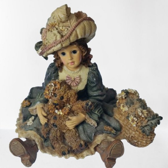 Vintage Yesterday's Child Figurines - Set of 3 - The Dollstone Collection - Picture 2 of 7